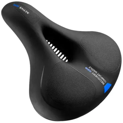 KOLESARSKI SEDEŽ ROCKBROS AQ-6090B, ČRNO MODER, UDOBEN ZA KOLO