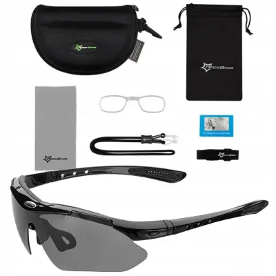 KOLESARSKA OČALA ROCKBROS PHOTOCHROMIC UV400 VARIABLE LEČE ČRNA