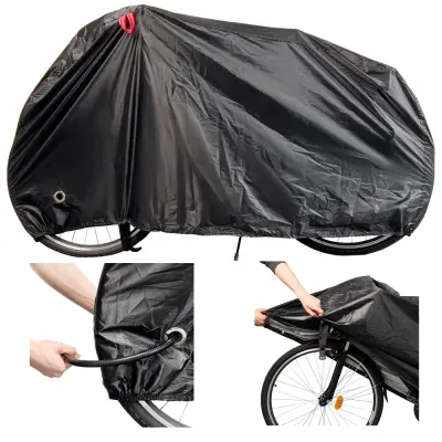 VODOODPORNA PREVLEKA ZA KOLO ZA OKVIR VELIKOST S ČRNA