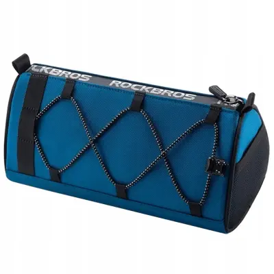 ROCKBROS KOLESARSKA HIGIJSKA VREČKA ZA KRMILO, DURABLE ZA KOLO, MODRA