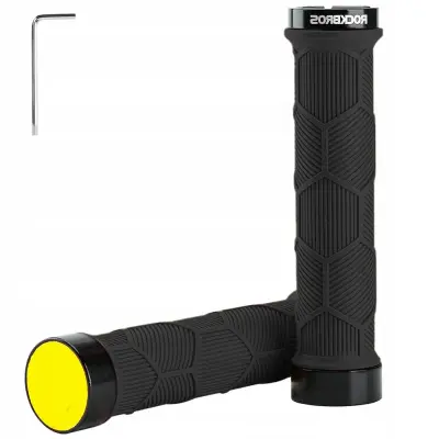 ROČAJI ZA KOLESA ROCKBROS Z ODSEVOM DURABLE BLACK