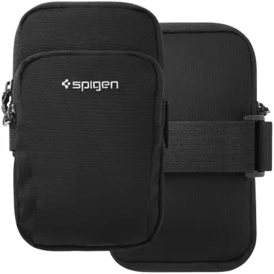 SPIGEN A702 DYNAMIC SHIELD ŠPORTNI NAROKAMNI TRAK ČRN ZA TELEFON