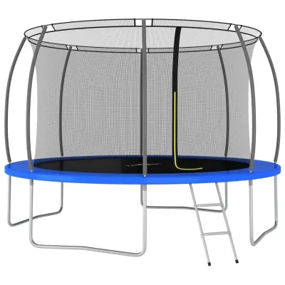 The Living Store Trampolin komplet okrogel 366x80 cm 150 kg - Komplet Trampolina