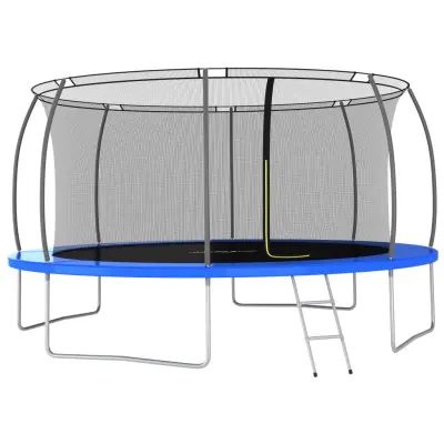 The Living Store Trampolin komplet okrogel 460x80 cm 150 kg - Komplet Trampolina