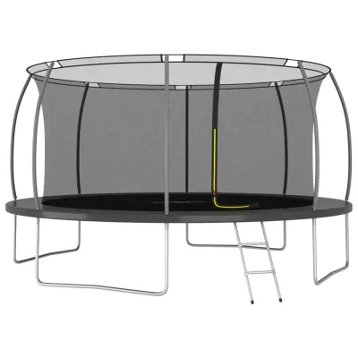 The Living Store Trampolin komplet okrogel 460x80 cm 150 kg - Komplet Trampolina