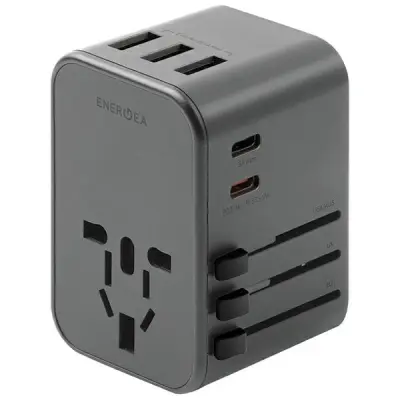 ENERGEA OMREŽNI POLNILEC 3XUSB + 2XUSB-C PD-PPS-QC 3.0 35,5W ADAPTER 4V1