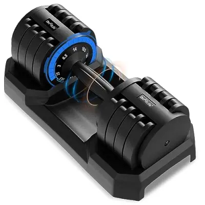 DH FitLife Nastavljive Hantle 3 do 25 kg z 5 Težnostnimi Stopnjami