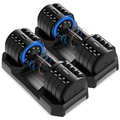 DH FitLife Nastavljive Hantle 3 do 25 kg z 5 Težnostnimi Stopnjami