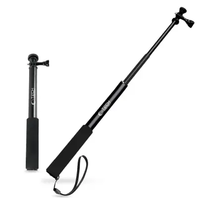 TECH-PROTECT GA100 MONOPAD & SELFIE STICK ZA GOPRO / DJI BLACK