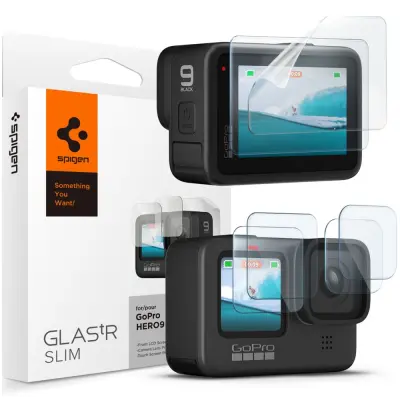 SPIGEN KALJENO STEKLO GLAS.TR SLIM FILM 2-SET ZA GOPRO HERO 9 10 11 12