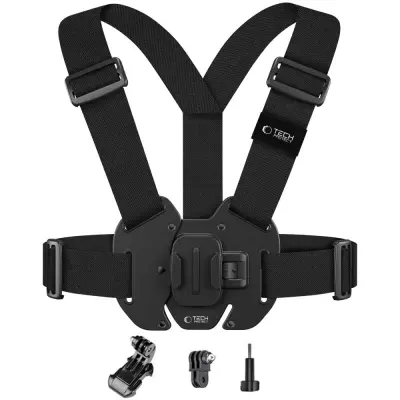 TECH-PROTECT GA100 PRSI NOSILEC ZA GOPRO DJI BLACK VISOKA KAKOVOST