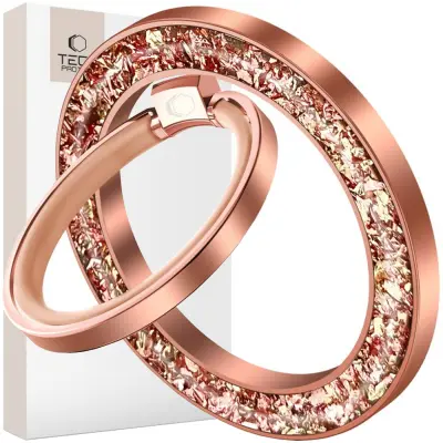 TECH-PROTECT MMR200 MAGNETNI ZA MAGSAFE OBROČ ZA TELEFON ROZE GOLD