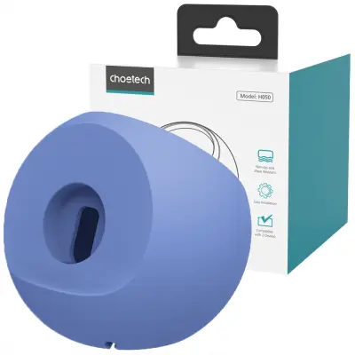 CHOETECH UCHWYT NA ŁADOWARKĘ INDUKCYJNĄ DO IPHONE/WATCH NIEBIESKI