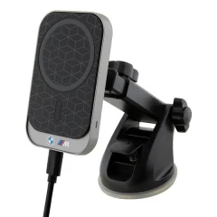 BMW INDUKCIJSKA ROČKA 15W ZA KOKBINO, STEKLO, MREŽICA ZA MAGSAFE ČRNA
