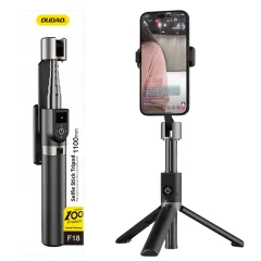DUDAO SELFIE STICK TELESKOPSKA PALICA S TRINOŽNIKOM ČRNA ZA TELEFONE