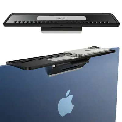 SODI VISEČA POLICA ZA IMAC ČRNA/ČRNA ZA IMAC 21,5 24 INČ