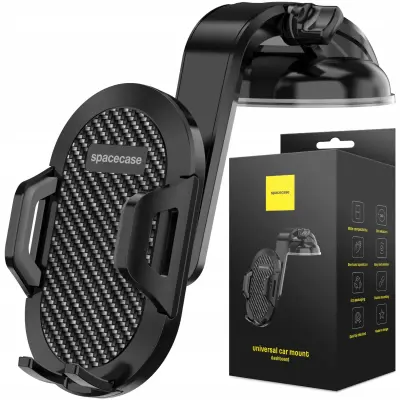 SPACECASE AVTODRŽALO ZA TELEFON SC15 UNIVERZALNO ČRNO