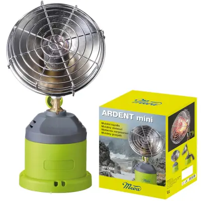 Turistični radiator ARDENT MINI, solarni radiator za plinsko kartušo 1kW