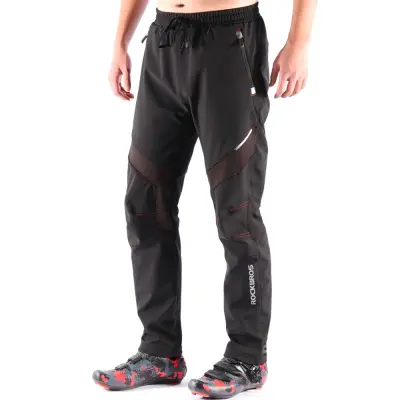 ROCKBROS KOLESARSKE HLAČE YPK1007R XL ČRNE UDOBNE KOLESARSKE HLAČE
