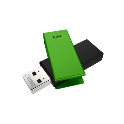 Pen Drive Emtec C350 64Gb Usb 2.0 Green