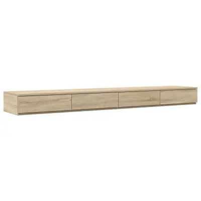 vidaXL Predali pod posteljo iz Sonoma hrasta 180x36,5x16,5 cm iz inženirskega lesa