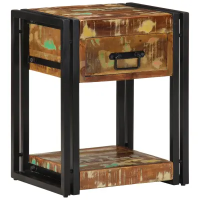 vidaXL Nočne omarice 2 kosa 40x35x50 cm Trden les predelan