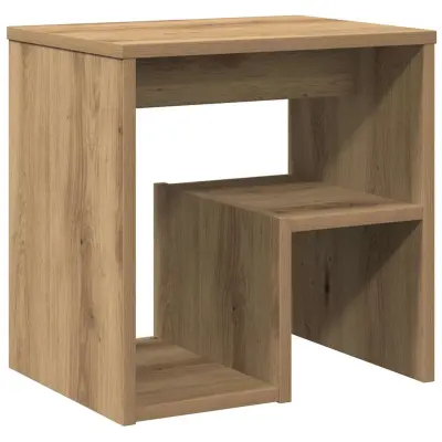 vidaXL Nočna omarica artisan hrast 40x30x40 cm inženirski les