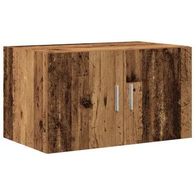 vidaXL Stenski kabinet Staro les 70x42,5x40 cm Izdelan les