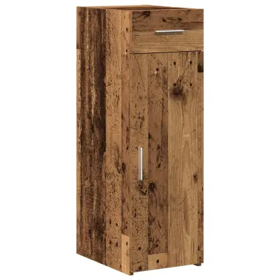vidaXL Stranišče Staro Les 30x42,5x93 cm Inženirski Les