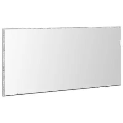 vidaXL Kopalniška ogledalna omara z LED lučko Siv sonoma 80x37 cm