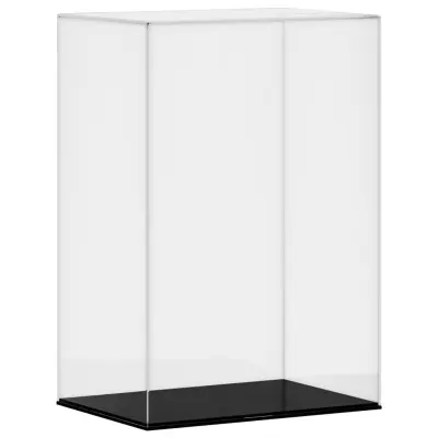 vidaXL Razstavna škatla prozorna 17x12x25 cm akril