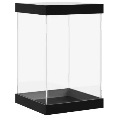 vidaXL Razstavna škatla prozorna 14x14x22 cm akril