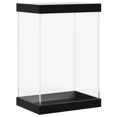 vidaXL Razstavna škatla prozorna 17x12x25 cm akril