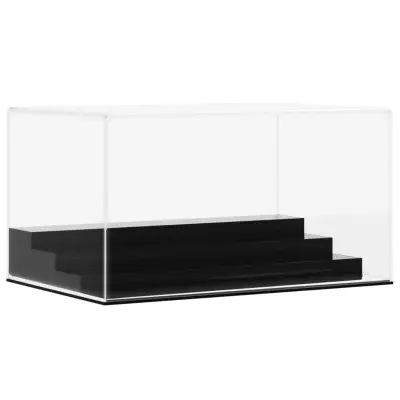 vidaXL Razstavna škatla prozorna 24x16x13 cm akril