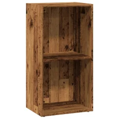 vidaXL Knjižna omara starinski les 40x30x77 cm inženirski les