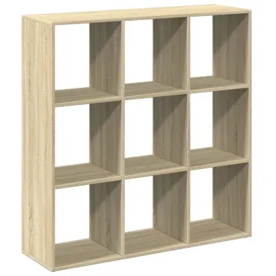 vidaXL Pregrada s knjižno omaro sonoma hrast 102x29x103,5 cm inž. les