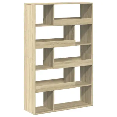 vidaXL Pregrada za prostor sonoma hrast 100x33x156,5 cm inženirski les