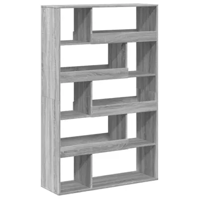 vidaXL Pregrada za prostor siva sonoma 100x33x156,5 cm inženirski les