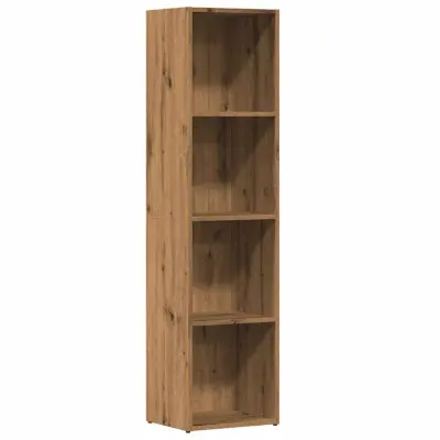 vidaXL Knjižna omara artisan hrast 36x30x143 cm inženirski les