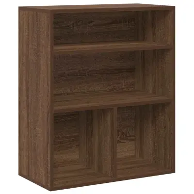 vidaXL Knjižna omara rjavi hrast 60x30x71,5 cm inženirski les