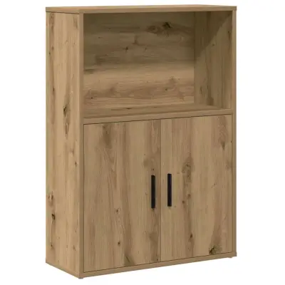 vidaXL Knjižna omara artisan hrast 60x24x85 cm inženirski les