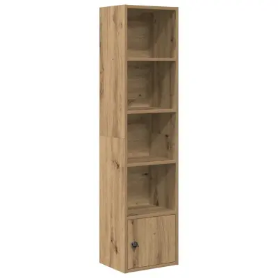 vidaXL Knjižna omara artisan hrast 31x24x127 cm inženirski les