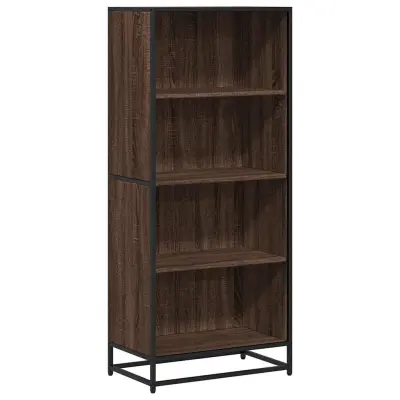 vidaXL Knjižna omara rjavi hrast 60x35x139 cm inženirski les