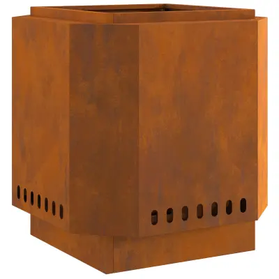 vidaXL Brezdimni Ognjič 48x48x51 cm iz trajnega jekla