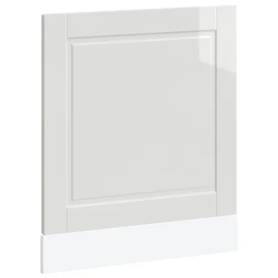 vidaXL Plošča za pomivalni stroj Porto bela 60x1,5x67 cm inž. les