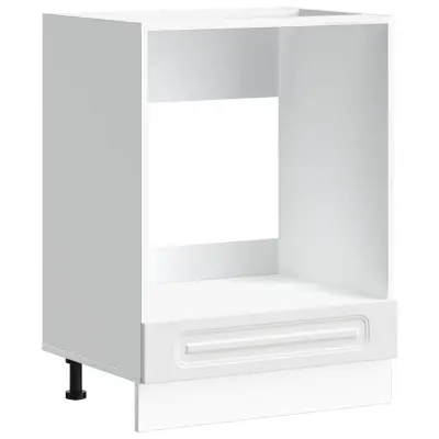 vidaXL Omarica za pečico Kalmar bel inženirski les