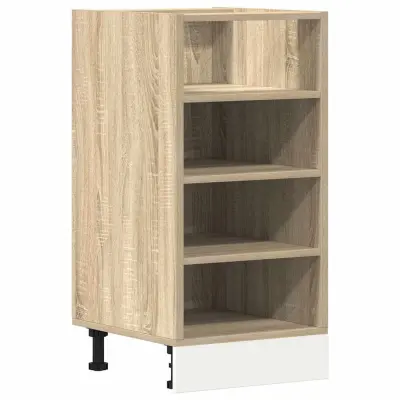 vidaXL Spodnja omarica “Riga” Sonoma Oak 40x44,5x81,5cm Inženirski les