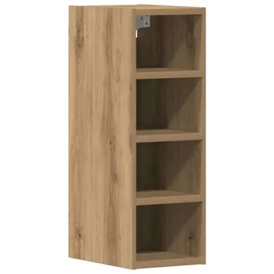 vidaXL Viseča omara “Riga” Artisan Oak 20x29,5x60 cm Inženirski les