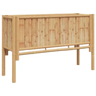 vidaXL Vrtna dvignjena ležišča 110x35x70 cm Bambus