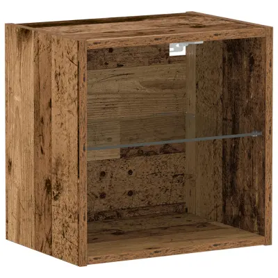 vidaXL Floating Shelf Stara les 40x28,5x40 cm Izdelan les